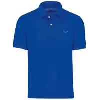 Trigema Poloshirt "Poloshirt DELUXE Piqué", Damen, Gr. 3XL, blau (royal), Piqué, 100% Baumwolle, Basic, lang, ohne Ausschnitt, Shirts Poloshirt