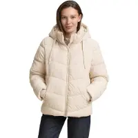 Tom Tailor Damen Puffer-Jacke mit Kapuze