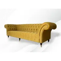 AEA Xxl Chesterfield Big Sofa Couch Polster Garnitur 4 Sitz Textil Sofas Couchen