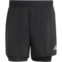 Adidas Herren Adi365 Running Essentials 2In1 Shorts, Black, 3XL