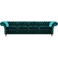 AEA Neu Design Polstermöbel Chesterfield Wohnzimmer Viersitzer Couch Sofa