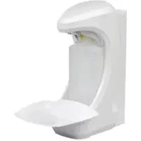 Ophardt hygiene Ophardt RX 5 T Seifen-/Desinfektionsmittelspender, Berührungsloser Seifen- und Händedesinfektionsmittelspender aus Kunststoff, Mit Kunststoffpumpe, 1,5 ml pro Hub, mit Rückwand
