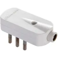 Electraline SPINA MOBILE, 90°, 10A, 2P+T - Grau