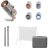 XGIMI MoGo 4 Tragbarer Projektor, Full HD 1080p, Google TV, 450 ISO Lumen, Harman Kardon Audio, 2,5 Stunden Akku + EA SPORTS FC 26 Spielcode, Match Night EU Edition