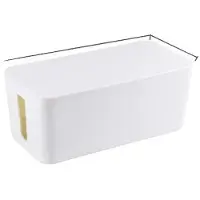 OEM Kabelaufbewahrungsbox, wiederverwendbar, modernes Design, weiß-m