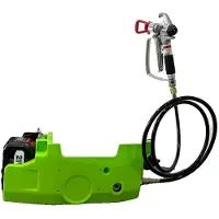 OEM Luftlose Farbspritzgerät, Hochdruck, 21V Lithium-Batterie, Mit ZWEI Batterien