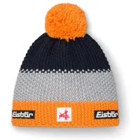 Eisbar - Kid's Star Pompon Mütze Ski Austria - Mütze Gr 55 cm - 7-8 Years grau