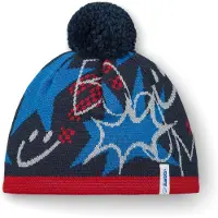 Eisbar - Kid's Ready Pompon Mütze - Mütze Gr 55 cm - 7-8 Years blau
