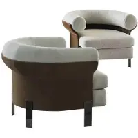 AEA Sessel Modern Sessel Fernseh Couch 1 Sitzer Sofa Textil Stoff