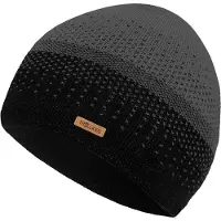 TROLLKIDS - Kid's Merino Cap - Mütze Gr 52-56 cm - 6-12 Years schwarz