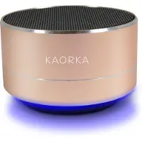 Metronic 474051 Kaorka Bluetooth Lautsprecher mit LED-Licht Rose