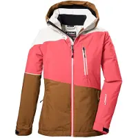 Killtec Mädchen Skijacke/Funktionsjacke mit Kapuze und Schneefang KSW 331 GRLS S