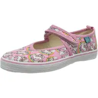 Beck Mädchen Rainbow Hausschuh, Pink, 25 EU
