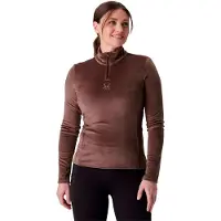 Spyder Shimmer BUG 1/2 Zip mocha (MOC) M