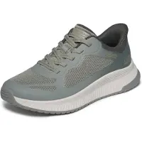 SKECHERS Bobs Squad 4 Staple Look Slip-On Grün OLMT Größe EU 41