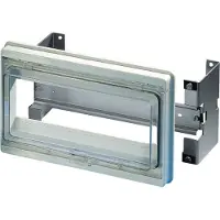 Schneider Electric NSYMW10MR Set für Befestigung der Schaltanlage. einschl. DIN-Schiene und 2 Stützen.