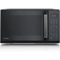 Toshiba Multifunktionale Mikrowelle in spiegelndem Schwarz|20 Liter|800W|Digital