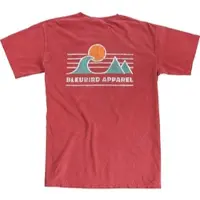 Crimson Horizon Tee crimson X-Large