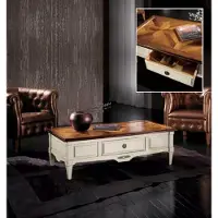 AEA Couchtisch Wohnzimmer Holz Luxus Design Holztische Weiß Kaffeetisch