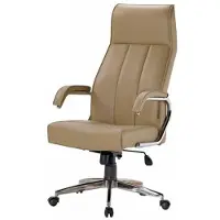 AEA Beige Bürostuhl Sessel Wohnzimmer Chefsessel Bürosessel Drehstuhl Stuhl
