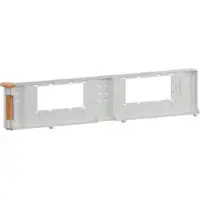 Hager BKGGT80 Geräteträger für 45x45er Steckdose für Bodenkanal BKB/BKG mit Höhe 80mm - 20 Stück