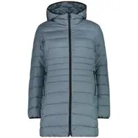 CMP Woman Padded Padded Parka Zip Hood cool blue mel. (L523) 48