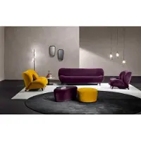 Xl Moebel Gmbh Modernes Sofa 3+2 Sitzer + Sessel + 2x Hocker Stoff Design Couch Set Möbel Stil