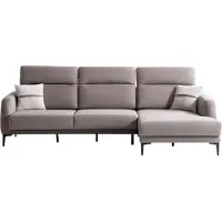 AEA Wohnlandschaft Eckcouch Polsterecke Ecklounge Ecksofa Design Sofa Couch 270x170