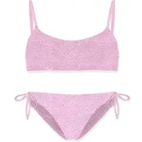 MC2 SAINT BARTH Jaiden W Crinkle Bralette Bikini Girl crinkle 20 (00031L) 6/8 yrs