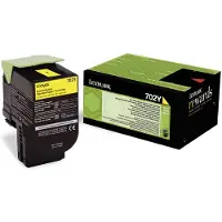 Lexmark 702Y R, 1000 Seiten, Gelb, 1 Stück(e)