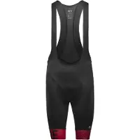 Gore C5 Optiline Plus Shorts Herren elastisch Schnürung schwarz-rot größe 2XL