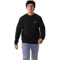 Arc'teryx - Emblem Fleece Crew - Pullover Gr S schwarz