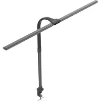 Avide ABLDL-DOUBLE-18W, Schwarz, Aluminium, Acrylnitril-Butadien-Styrol (ABS), Universal, IP20, 1 Glühbirne(n), 18 W
