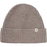 Huttelihut - Kid's Beanie Wool Knit Merino - Mütze Gr 55 cm - 8-10 Years braun