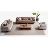 AEA s Designer Sofaset 4+3+1 Sitzer Moderne Sofagarnitur