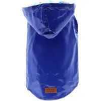 Croci C7274481 Regenmantel Raindrop Blue, 25 cm
