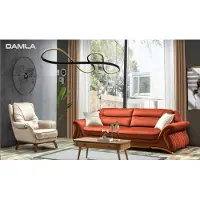 AEA Sofa Couch Polster 3+1 Sitz Kunstleder Sofas Sessel Sitz Garnituren Design