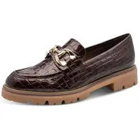 Marco Tozzi Damen Slipper Synthetik Weiche Innensohle weiches Innenfutter Vegan