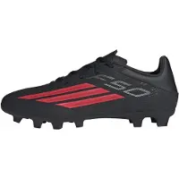Adidas Unisex F50 Club Firm Ground/Multi Ground Football Boots, core Black/Lucid