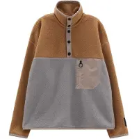 CMP - Sweat 36H4327 - Fleecepullover Gr S braun/grau