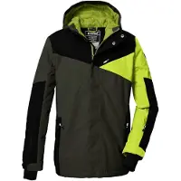 Killtec Jungen Skijacke/Funktionsjacke mit Kapuze und Schneefang KSW 387 BYS SKI