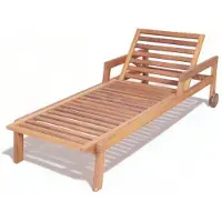 AEA Outdoor Liegestuhl Relaxliegestuhl Holzliegestuhl Gartenmöbel