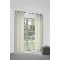 Wirth Vorhang "Telfort" Gr. 4, grau, B:132cm H:245cm, Jacquard, Baumwolle, Polyester, Gardinen, Vorhang