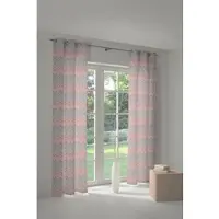 Wirth Vorhang "Benewitz" Gr. 5, rot (apricot), B:132cm H:255cm, Jacquard, Baumwolle, Polyester, Gardinen, Vorhang