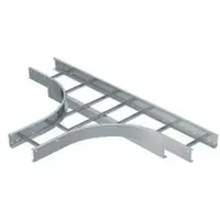 Obo Bettermann OBO 6312802 T-Abzweigstück für Weitspannkabelleiter 110 110x200 Edelstahl, rostfrei A2 1.4301 blank, nachbehandelt WLT 1120 A2