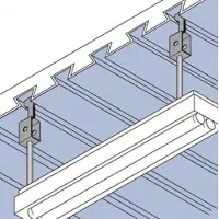 ABB DH1722-M8 Profildeckenhalterung mit Gewinde unten M6, für Profilbreite 25mm 7TCA084030R0956 - 100 Stück