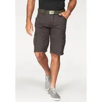 Man'S World Cargobermudas , Herren, Gr. 56, N-Gr, grau, Obermaterial: 100% Baumwolle, unifarben, normal kniebedeckend, Hosen Cargobermudas, auch in Großen Größen, Topseller