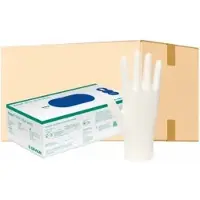 B Braun Vasco Nitril cloud-white Einmalhandschuhe, unsteril, Untersuchungs- und Schutzhandschuhe für die tägliche Anwendung, 1 Karton = 10 Packungen à 150 Stück, Größe XS