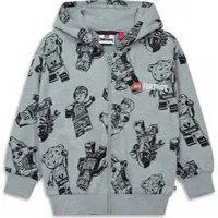 LEGO kidswear LWSIAN 702 - Hooded Sweatshirt grey melange (912) 116