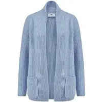 Peter Hahn Strickjacke blau